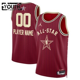 Maillot All-Star 2024 Personnalisable Western Conference Rouge Swingman - Enfant
